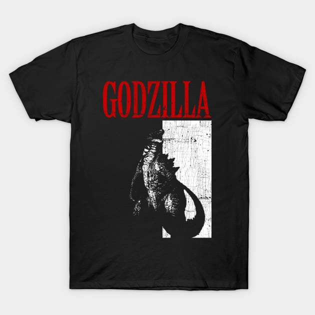 godzilla poster T-Shirt by JamexAlisa